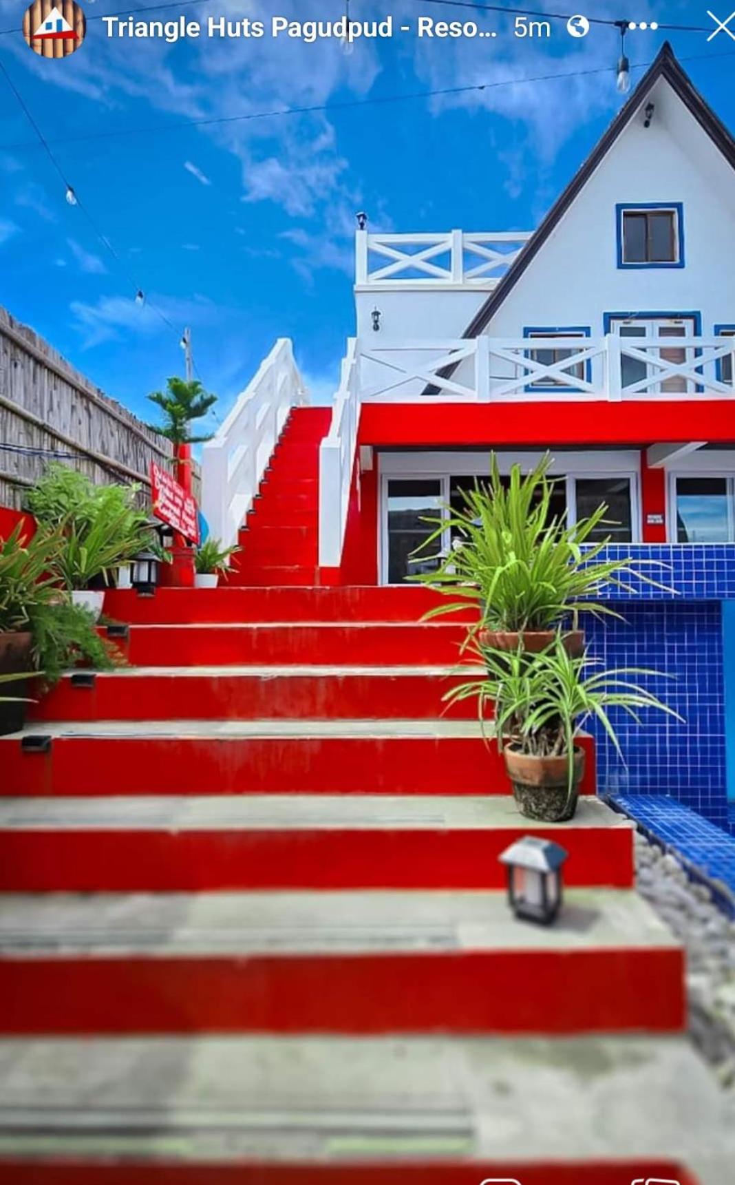 Triangle Huts Hotel Pagudpud Exterior foto