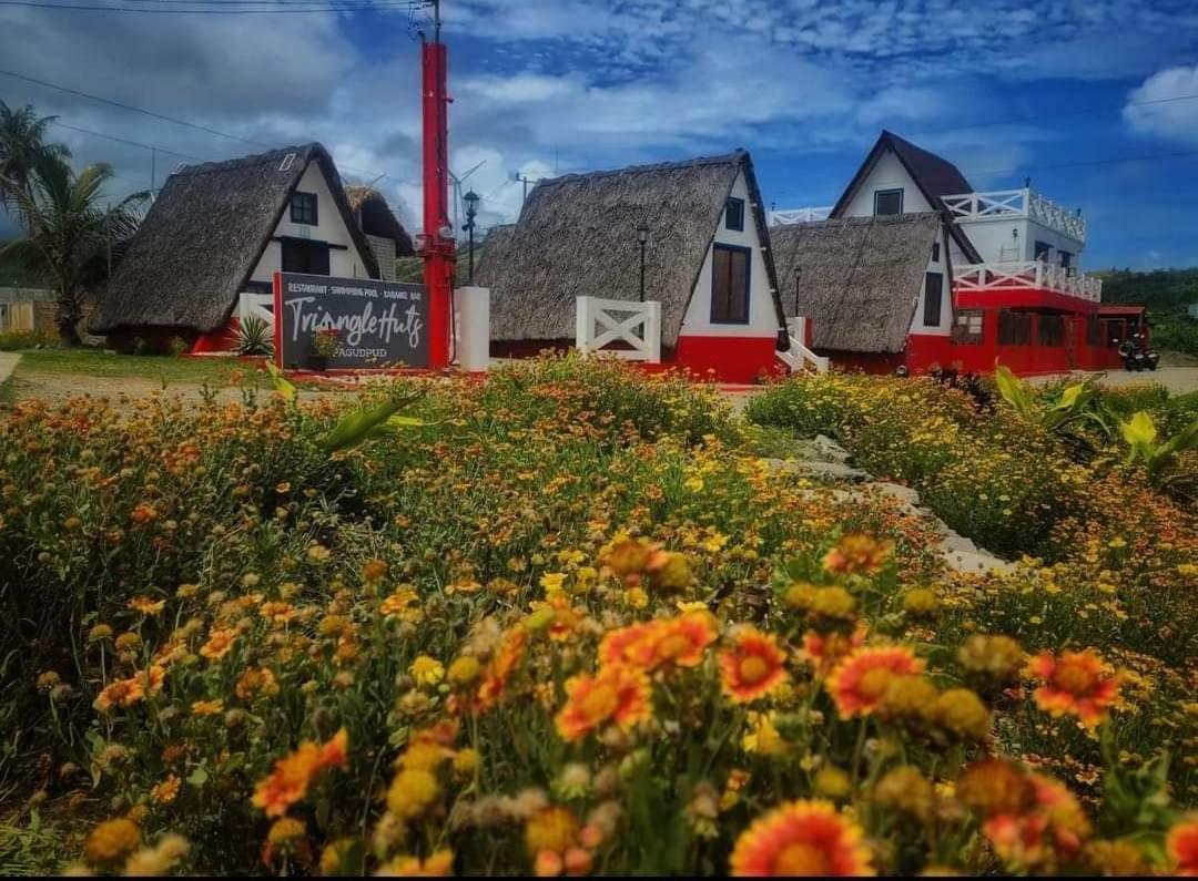 Triangle Huts Hotel Pagudpud Exterior foto