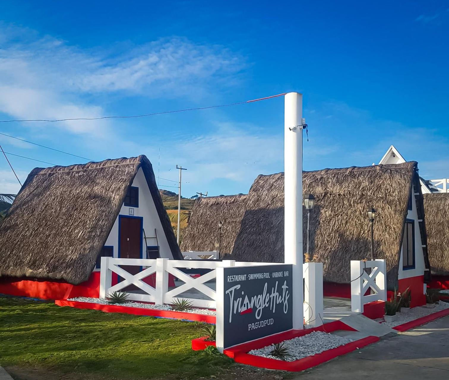 Triangle Huts Hotel Pagudpud Exterior foto