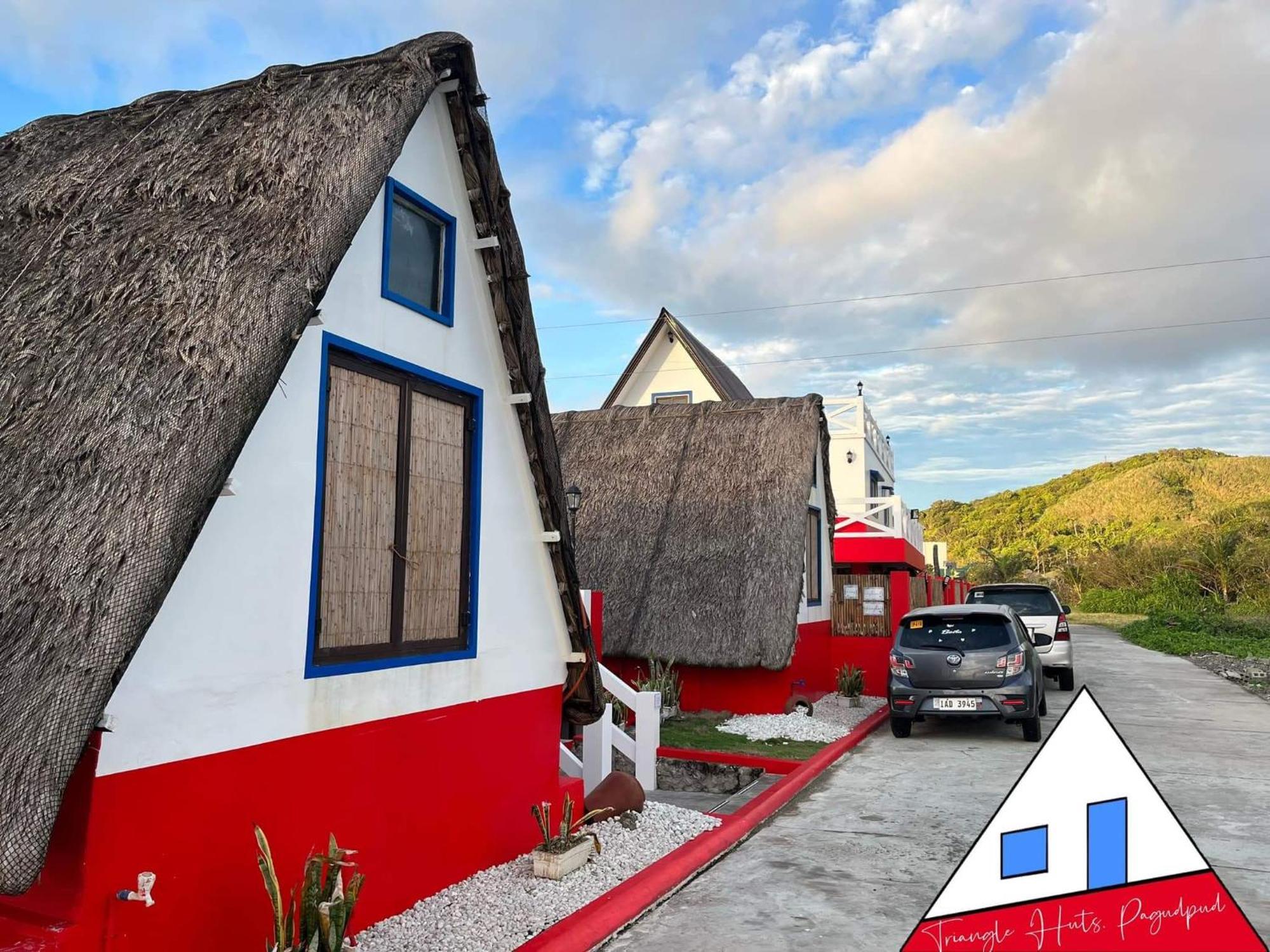 Triangle Huts Hotel Pagudpud Exterior foto